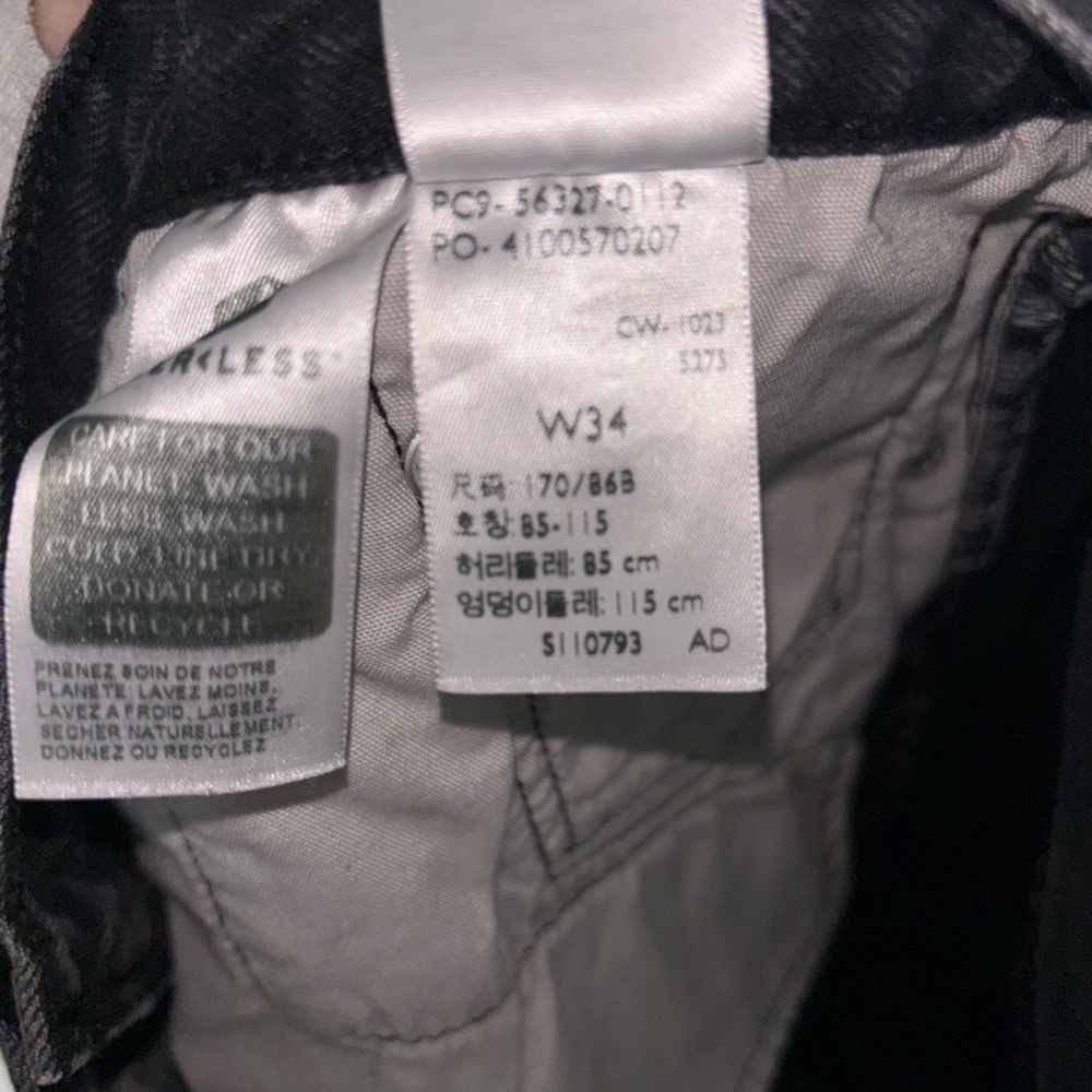 Levi’s 501 Black High Rise Shorts - Picture 6 of 6